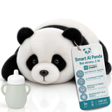 AI PANDA – interaktywna pluszowa zabawka i maskotka z AI dla dzieci 3+, mówi, odpowiada na pytania, uczy i bawi