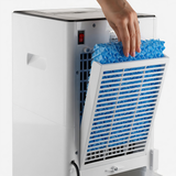 Przenośny klimatyzator Zenet ZET-481 4w1 – klimatyzator ewaporacyjny wodny bez węża z funkcją ogrzewania i wkładami chłodzącymi