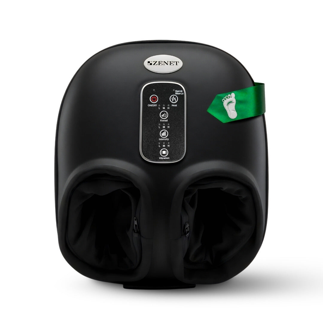 Elektryczny masażer do stóp ZENET ZET-761, z akupresurą i pilotem