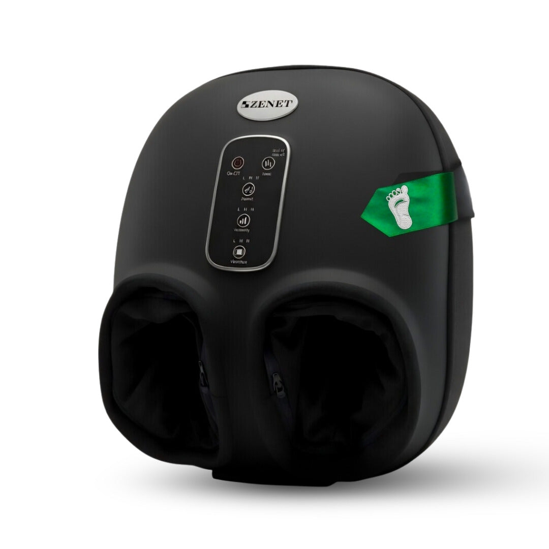 Elektryczny masażer do stóp ZENET ZET-761, z akupresurą i pilotem