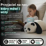 AI PANDA – interaktywna pluszowa zabawka i maskotka z AI dla dzieci 3+, mówi, odpowiada na pytania, uczy i bawi