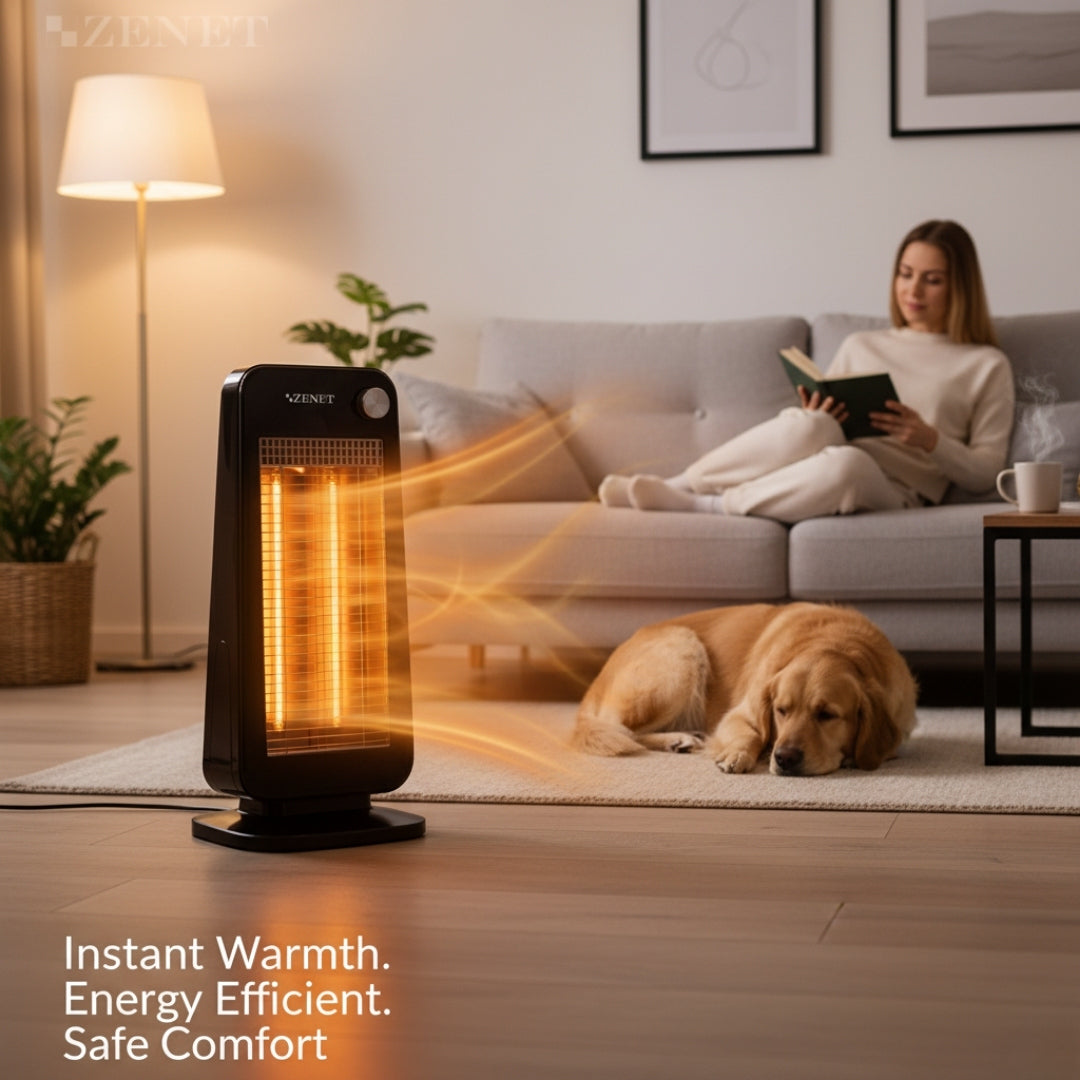 Promiennik podczerwieni Zenet ZET-517, Grzejnik węglowy na podczerwień