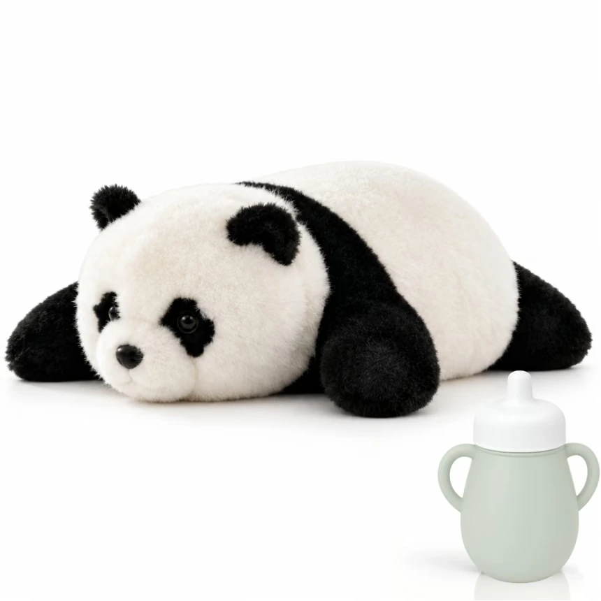 Smart Panda AI z dołączoną buteleczką.